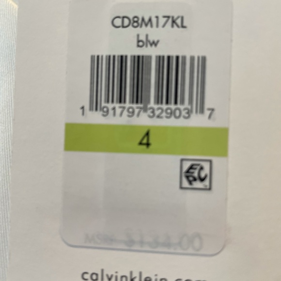 Calvin Klein Dress size 4 black and white - Picture 5 of 5